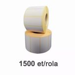 Role etichete termice ZINTA 50x25mm, Top Thermal, 1500 et./rola