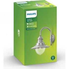 Aplica exterior Philips Raindrop, E27, IP44, 42.8cm, Aluminiu, Antracit