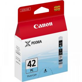 Cartus cerneala Canon CLI-42PC, photo cyan, pentru Canon Pixma PRO-10, Pixma PRO-100.