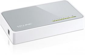 Switch TP-Link TL-SF1008D, 8 porturi 10/100Mbps, Desktop, plastic