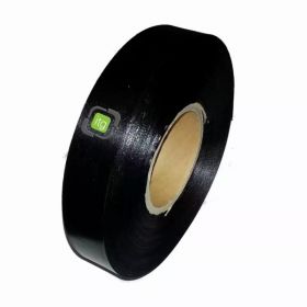 Banda de satin negru pentru etichetare 40mm, 200m