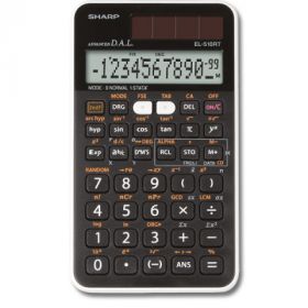 Calculator stiintific, 12 digits, 273 functiuni, 144x75x10 mm, dual power, SHARP EL-510RT - negru