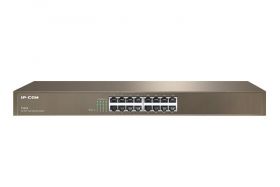IP-COM 16-Port Fast Ethernet 10/100Mbps Racmount Switch, F1016, Stardand: IEEE 802.3、IEEE 802.3u、IEEE 802.3x, UTP CAT3 or super for 10Base-T（