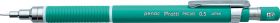 Creion mecanic profesional PENAC Protti PRC-105, 0.5mm, con metalic, varf retractabil, verde