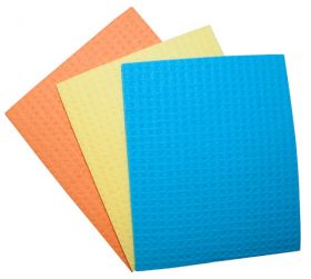 Lavete umede, absorbante, 18x16cm, 3buc/set, Office Products - culori asortate