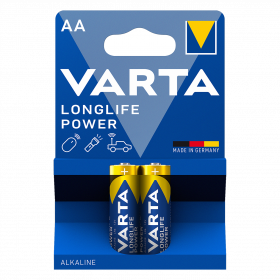 Varta baterie alcalina (High Energy) LongLife Power AA (LR6) 4906 Blister 2buc