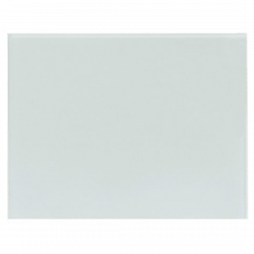 Tabla alba magnetica din sticla, 90 x 120 cm, Optima + Kit (burete, spray, magneti)