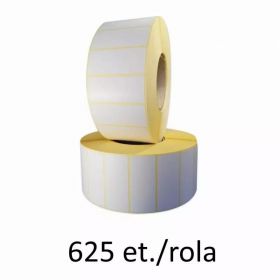 Role etichete termice ZINTA 47x62 mm, 625 et./rola