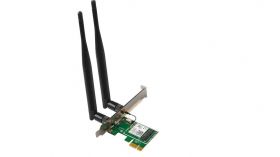 Tenda E30 AX3000 wi-fi 6 Bluetooth 5.0 Pcie adapter, PCI Express(x1), 2* Detachable 5dBi Antenna,  Wireless Standards: IEEE802.11b, IEEE 802.11g, IEEE 802.11n, IEEE 802.11a, IEEE 802.11ac, IEEE 802.11ax Bluetooth 5.0/4.2/4.0, Data Rate 5GHz: Up to 2402Mbp