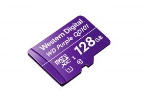 Card de memorie Micro Secure Digital Card Western Digital, 128GB, Clasa 10, Purple