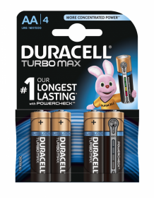 DuraCell baterie TurboMax / OPTIMUM Alcalina AA (LR6) Blister 4buc