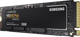 SSD Samsung, 970 Evo Plus, retail, 250GB, NVMe M.2 2280 PCI-E, R/W speed: 3500/3300 MB/s