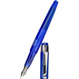 Stilou DIPLOMAT Magnum, cu penita EF, din otel inoxidabil - demo blue