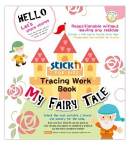 Carte educativa Stick n Tracing Work Book - My Fairy Tale