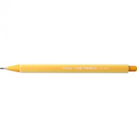 Creion mecanic PENAC The Pencil, rubber grip, 1.3mm, varf plastic - corp galben