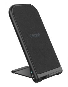 Incarcator wireless GRIXX Optimum Stand - 10W, Qi Certified - negru
