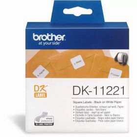 Banda de etichete Brother DK11221, 23x23mm, 1000 et./rola