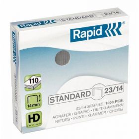 Capse Rapid Standard, 23/14, 80-110 coli, 1000 buc/cutie