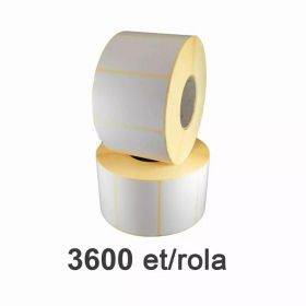 Role etichete termice ZINTA 70x40mm, 3600 et./rola