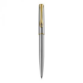 DIPLOMAT Traveller stainless steel gold - creion mecanic 0.5mm