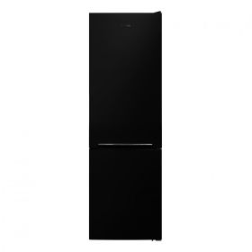 Combina frigorifica Heinner HC-V268BKF+, Static, 268 L, Termostat ajustabil, Iluminare LED, Usi reversibile, H 170 cm, Negru