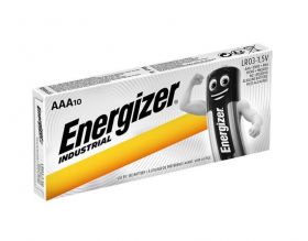 Baterii industriale AAA, 10 buc/cutie, Energizer, de 5 ori mai puternica decat cele carbon-zinc