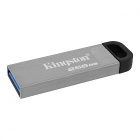 USB Flash Drive Kingston, DataTraveler Kyson, 256GB, USB 3.2, metalic