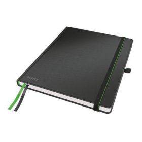 Caiet de birou LEITZ Complete, coperta dura, format iPad, 80 coli, matematica, negru