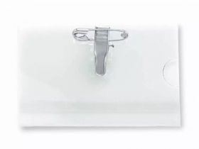 Ecuson orizontal carduri PVC, transparent