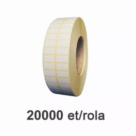 Role etichete semilucioase ZINTA 20x10mm