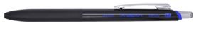 Pix PENAC X-Beam XBM-107, rubber grip, 0.7mm, clema metalica, corp negru - scriere albastra