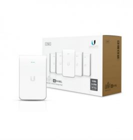 Ubiquiti UniFi Acess Point in-wall UAP-AC-IW-5, 5 pack, 3x Gigabit LAN, AC1200(300+867Mbps), 2x2 MIMO 2.3GHz, 2x2 MIMO 5GHZ, Indoor, 802.3at PoE+, Wireless Uplink, DFS Certification, 19W cu poe out, nu are injector inclus in cutie, recomandat alimentare d
