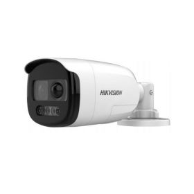 Camera Hikvision ColorVu Bullet DS-2CE12DF3T-PIRXOS  2.8mm , 11M PIR Siren Audio Fixed