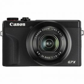 Camera foto Canon PowerShot G7x MARK III, 20.1Mpx, sensor CMOS, procesor DICIC 8, zoom optic 4.2x, stabilizare optica, autofocus, macro 5cm, touchscreen 3" rabatabil, face detection, video (4K) 3840 x 2160, 29.97 / 25fps, (Full HD) 1920 x 1080, , 119.9 /
