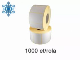 Role etichete termice ZINTA 70x52mm, Top Thermal, pentru congelate, 1000 et./rola