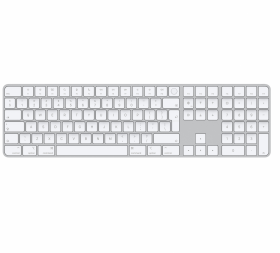 Tastatura Apple Magic Keyboard (2021) with Touch ID and Numeric Keypad Romanian (2021), wireless, silver