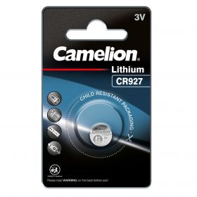 Camelion  baterie litiu CR927 3V diametru 9,5mm x h 2,7mm Blister 1buc