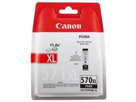 Cartus cerneala Canon PGI-570XL PGBK, pigment black, capacitate 22ml, pentru Canon Pixma MG6850/MG6851, Canon Pixma MG5750/MG5751, Canon Pixma MG7750/MG7751/MG7752.