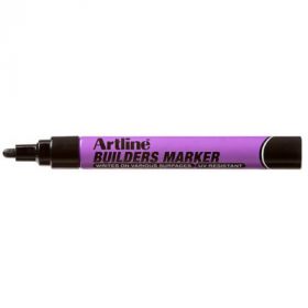 Marker ARTLINE, pentru constructori, corp plastic, varf rotund 2.3mm - negru