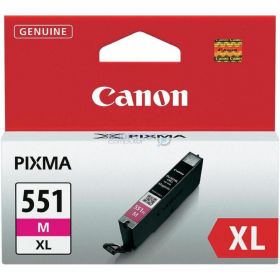Cartus cerneala Canon CLI-551XL, magenta, capacitate 11ml, pentru Canon Pixma IP7250, Pixma IP8750, Pixma IX6850, Pixma MG5450, Pixma MG5550, Pixma MG6350, Pixma MG6450, Pixma MG7150, Pixma MX925.