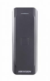Card reader Hikvision, DS-K1802M; Reads Mifare 1 card; Card Reading Frequency: 13.56MHz