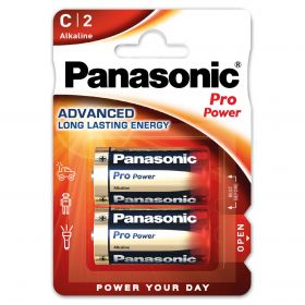 Panasonic baterie alcalina C (LR14) Pro Power Blister 2bucLR14PPG/2BP