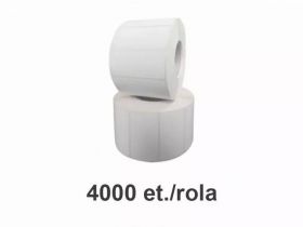 Role etichete plastic 70x38mm, 4000 et./rola