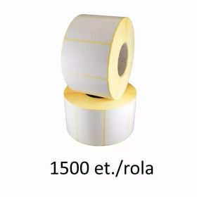 Role etichete termice ZINTA detasabile 89x36mm, 1500 et./rola