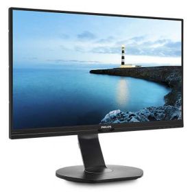 Monitor 27" PHILIPS 272B7QUPBEB, cu statie de andocare USB 3.1 type-C ,IPS, WLED, 16:9, WQHD 2560*1440, anti-glare, 60 hz, 5 ms, 350 cd/m2,178/178, 1000:1, Flicker-free, Low blue light, EasyRead, HDMI, DP, USB,headphone out, Ethernet LAN, Speakers, pivot,
