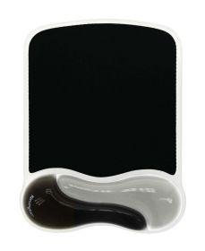 Mouse Pad Kensington Duo Gel, cu suport ergonomic pentru incheietura mainii, cu gel, fumuriu/negru