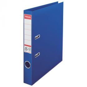Biblioraft ESSELTE No.1 Power, PP/PP, A4, 50 mm, albastru