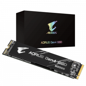 Gigabyte AORUS M2 SSD 500GB  Interface PCI-Express 4.0x4, NVMe 1.3 Form Factor M.2 2280