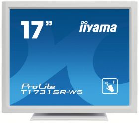 Monitor POS touchscreen iiyama ProLite T1731SR, 17 inch, rezistiv, alb