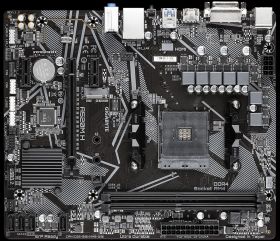 Placa de baza Gigabyte A520M H AM4  CPU AMD Socket AM4